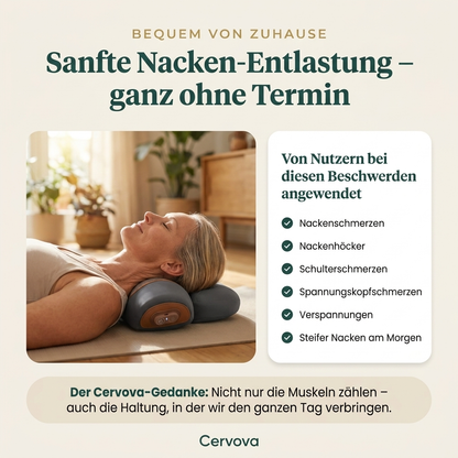 Cervova 3-in-1 Nacken-Gerät