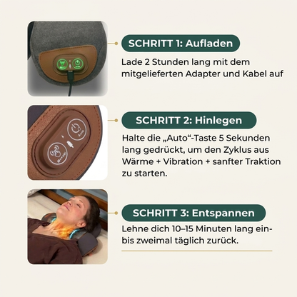 Cervova 3-in-1 Nacken-Gerät